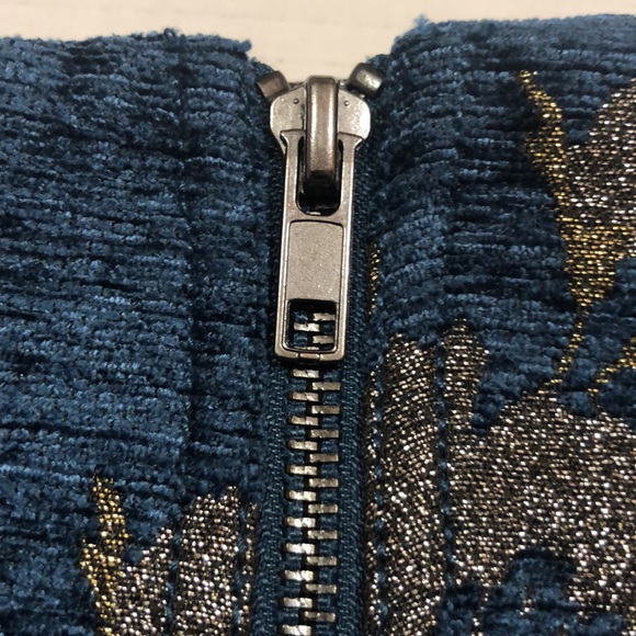 Free People Skirt- Metallic- Women -Mini - Picture 6 of 11